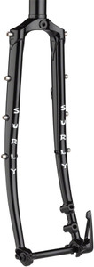 Surly Disc Trucker Fork - 700c, 1-1/8" Straight, 100x12 mm Thru-Axle, Steel, Disc, Black Surly Disc Trucker Fork - 700c, 1-1/8" Straight, 100x12 mm Thru-Axle, Steel, Disc, Black
