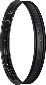 HED B.A.D Big Aluminum Deal Rim - 26" Fat, Disc, Black, 32H, Clincher HED B.A.D Big Aluminum Deal Rim - 26" Fat, Disc, Black, 32H, Clincher