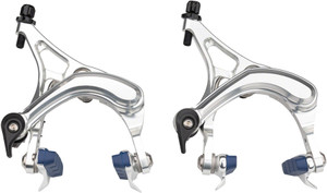 Velo Orange Grand Cru Long Reach Front and Rear Brakeset: Silver Velo Orange Grand Cru Long Reach Front and Rear Brakeset: Silver