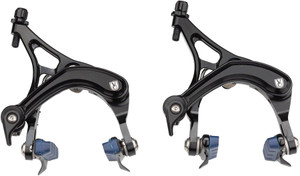 Velo Orange Grand Cru Long Reach Front and Rear Brakeset: Black Velo Orange Grand Cru Long Reach Front and Rear Brakeset: Black