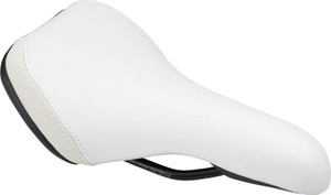 Planet Bike Little A.R.S Saddle - Steel, White, Youth, Medium Planet Bike Little A.R.S Saddle - Steel, White, Youth, Medium