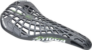 Tioga D-Spyder BMX Seat - Chromoly, Black Tioga D-Spyder BMX Seat - Chromoly, Black