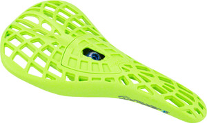 Tioga D-Spyder S-Spec BMX Seat - Pivotal, Neon Green Tioga D-Spyder S-Spec BMX Seat - Pivotal, Neon Green