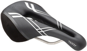 Terry Corta Saddle - Titanium, Black Terry Corta Saddle - Titanium, Black