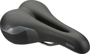 Terry Cite Y Gel Saddle - Chromoly, Black Terry Cite Y Gel Saddle - Chromoly, Black