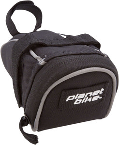 Planet Bike Little Buddy Seat Bag - 44 Cu In, Black Planet Bike Little Buddy Seat Bag - 44 Cu In, Black
