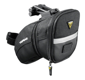 Topeak Aero Wedge Seat Bag - QuickClick, Medium, Black Topeak Aero Wedge Seat Bag - QuickClick, Medium, Black