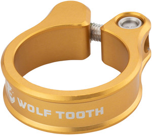 Wolf Tooth Seatpost Clamp 36.4mm Gold Wolf Tooth Seatpost Clamp 36.4mm Gold
