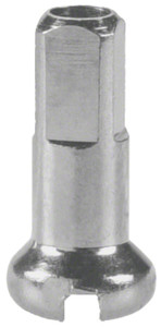 DT Swiss Standard Spoke Nipples - Brass, 2.0 x 12mm, Silver, Box of 100 DT Swiss Standard Spoke Nipples - Brass, 2.0 x 12mm, Silver, Box of 100