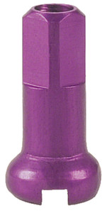 DT Swiss Standard Spoke Nipples - Aluminum, 2.0 x 12mm, Purple, Box of 100 DT Swiss Standard Spoke Nipples - Aluminum, 2.0 x 12mm, Purple, Box of 100