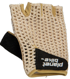 Planet Bike Taurus Cycling Fingerless Gloves | Tan