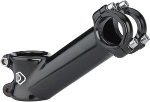 Dimension 25.4 Stem - 110mm, 25.4 Clamp, 35, 1 1/8", Alloy, Black Dimension 25.4 Stem - 110mm, 25.4 Clamp, 35, 1 1/8", Alloy, Black