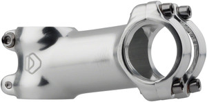 Dimension 31.8 Stem - 100mm, 31.8 Clamp, +/-7, 1 1/8", Alloy, Silver Dimension 31.8 Stem - 100mm, 31.8 Clamp, +/-7, 1 1/8", Alloy, Silver