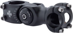 Kalloy 820 Stem - 90mm, 25.4 Clamp, Adjustable, 1 1/8", Aluminum, Black Kalloy 820 Stem - 90mm, 25.4 Clamp, Adjustable, 1 1/8", Aluminum, Black