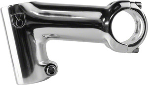 Velo Orange Tall-Stack Stem - 90mm, 31.8 Clamp, -17, 1 1/8", Aluminum, Silver Velo Orange Tall-Stack Stem - 90mm, 31.8 Clamp, -17, 1 1/8", Aluminum, Silver