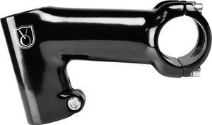 Velo Orange Tall-Stack Stem - 90mm, 31.8 Clamp, -17, 1 1/8", Aluminum, Black Velo Orange Tall-Stack Stem - 90mm, 31.8 Clamp, -17, 1 1/8", Aluminum, Black