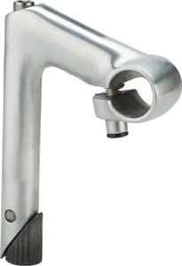 Zoom HE 1" Quill Stem - 100mm 25.4 Clamp -17 22.2-24tpi Quill Aluminum Silver Zoom HE 1" Quill Stem - 100mm 25.4 Clamp -17 22.2-24tpi Quill Aluminum Silver