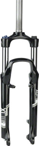 SR Suntour XCM HLO Suspension Fork: 26", 1-1/8" Threadless Steerer, 100mm Travel, 100x9mm, Linear Pull and Disc, Black