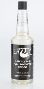 FOX 1.5 Weight Clear Seatpost Fluid, 16 oz FOX 1.5 Weight Clear Seatpost Fluid, 16 oz