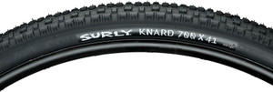 Surly Knard Tire - 700 x 41, Clincher, Wire, Black, 33tpi