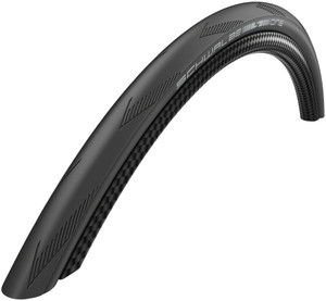 Schwalbe One Tire - 700 x 25, Clincher, Folding, Black, Performance Line, Addix