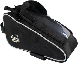Planet Bike Lunch Box Top Tube/Stem Bag - 74 Cu In, Black Planet Bike Lunch Box Top Tube/Stem Bag - 74 Cu In, Black