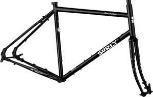 Surly Disc Trucker Frameset - 26", Steel, Hi-Viz Black, 46cm Surly Disc Trucker Frameset - 26", Steel, Hi-Viz Black, 46cm