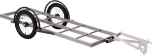Surly Bill Trailer: Long Bed, 16" Wheels, Gray