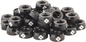 Muc-Off Tubeless Valve Box Refill - Black Lock Nut, Pack of 40