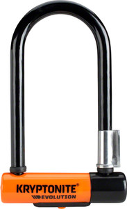 Kryptonite Evolution Series U-Lock - 3.25 x 7", Keyed, Black, Includes 4' cable Kryptonite Evolution Series U-Lock - 3.25 x 7", Keyed, Black, Includes 4' cable