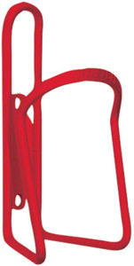 Planet Bike Alloy 6.2mm Water Bottle Cage - Aluminum, Red Anodized Planet Bike Alloy 6.2mm Water Bottle Cage - Aluminum, Red Anodized