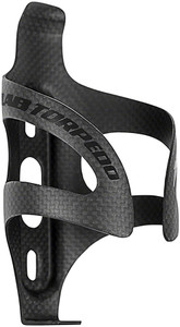 XLAB Torpedo Carbon Aero Water Bottle Cage: Matte Black