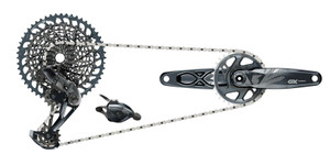 SRAM GX Eagle Groupset - 170mm Boost Crankset, 32t, DUB, Trigger Shifter, Rear Derailleur, 12-Speed 10-52t Cassette and 12-Speed Chain SRAM GX Eagle Groupset - 170mm Boost Crankset, 32t, DUB, Trigger Shifter, Rear Derailleur, 12-Speed 10-52t Cassette and 12-Speed Chain
