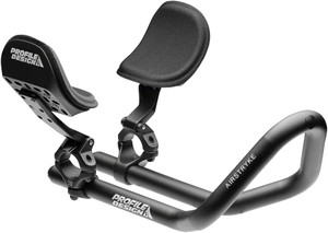 Profile Design Airstryke II Aluminum Aerobar: Ergo Armrest, L2 Flip-Up Bracket, Matte Black Profile Design Airstryke II Aluminum Aerobar: Ergo Armrest, L2 Flip-Up Bracket, Matte Black
