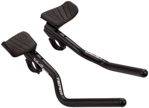 Vision Team Clip-On Aero Bar - 31.8 x 230-270mm J-Bend, Black Vision Team Clip-On Aero Bar - 31.8 x 230-270mm J-Bend, Black