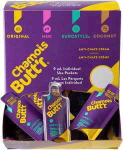 Chamois Butt'r Eurostyle: 0.3oz Packet, POP Box of 75 Chamois Butt'r Eurostyle: 0.3oz Packet, POP Box of 75