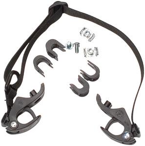 Ortlieb Replacement Pannier Hooks: For QL1 Systems, Fits 16mm Rails and comes with 10mm, 8mm Reducers, Pair, Black Ortlieb Replacement Pannier Hooks: For QL1 Systems, Fits 16mm Rails and comes with 10mm, 8mm Reducers, Pair, Black