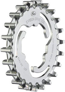 Gates Carbon Drive CDC Rear Sprocket for 3-Lobe SureFit™ - 24t, Silver Gates Carbon Drive CDC Rear Sprocket for 3-Lobe SureFit™ - 24t, Silver