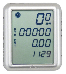 Planet Bike Protege 8.0 Bike Computer - Wired, Silver Planet Bike Protege 8.0 Bike Computer - Wired, Silver