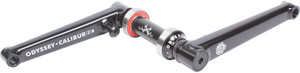 Odyssey Calibur V2 Crankset - 170mm, Right Hand/Left Hand Drive, Rust Proof Black Odyssey Calibur V2 Crankset - 170mm, Right Hand/Left Hand Drive, Rust Proof Black