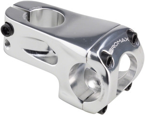 Promax Banger 53mm Front Load Stem for 31.8mm Bars Silver Promax Banger 53mm Front Load Stem for 31.8mm Bars Silver