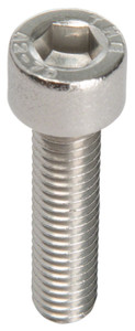 Metric Hardware M6 x 25.0mm Stainless Socket Cap Head Bolt: Bag/10 Metric Hardware M6 x 25.0mm Stainless Socket Cap Head Bolt: Bag/10