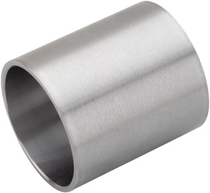 Problem Solvers Eccentric Bottom Bracket Shell, 54mm diameter, 66mm width, Silver