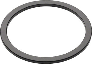 Wheels Manufacturing 1.8mm Black Aluminum Bottom Bracket Spacer Wheels Manufacturing 1.8mm Black Aluminum Bottom Bracket Spacer