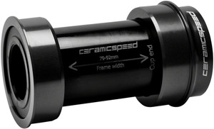 CeramicSpeed BBright Road Bottom Bracket - DUB Road Spindle, Black CeramicSpeed BBright Road Bottom Bracket - DUB Road Spindle, Black