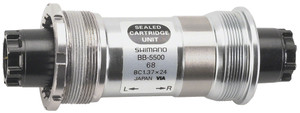 Shimano 105 BB-5500 68x109.5mm Octalink V1 Spline English Bottom Bracket Shimano 105 BB-5500 68x109.5mm Octalink V1 Spline English Bottom Bracket