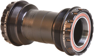 Wheels Manufacturing T47 Outboard Bottom Bracket with Angular Contact Bearings for 30mm Spindles, Fits B.B. shells 68mm to 100mm Wheels Manufacturing T47 Outboard Bottom Bracket with Angular Contact Bearings for 30mm Spindles, Fits B.B. shells 68mm to 100mm