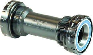 Wheels Manufacturing BSA Bottom Bracket - Shimano MTB, Angular Contact Bearings, Black Cups Wheels Manufacturing BSA Bottom Bracket - Shimano MTB, Angular Contact Bearings, Black Cups