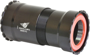 Wheels Manufacturing 386EVO Thread-Together Bottom Bracket - DUB Spindle, ABEC-3 Bearing, Black Wheels Manufacturing 386EVO Thread-Together Bottom Bracket - DUB Spindle, ABEC-3 Bearing, Black