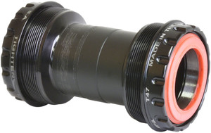Wheels Manufacturing T47 Outboard Bottom Bracket - DUB Spindle, ABEC-3 Bearing, Black Wheels Manufacturing T47 Outboard Bottom Bracket - DUB Spindle, ABEC-3 Bearing, Black